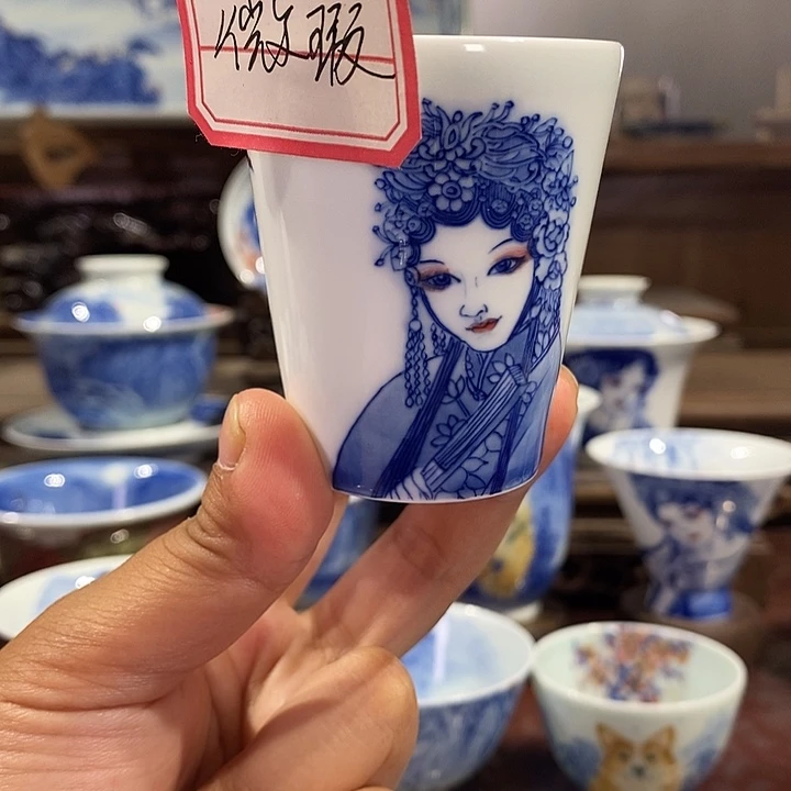 杯景德镇手工手绘陶瓷，高亮兴老师作品