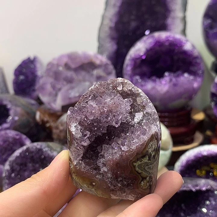 未镶嵌珠宝半成品紫晶