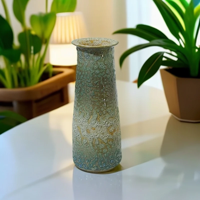 景德镇墨绿星空陶瓷瓶