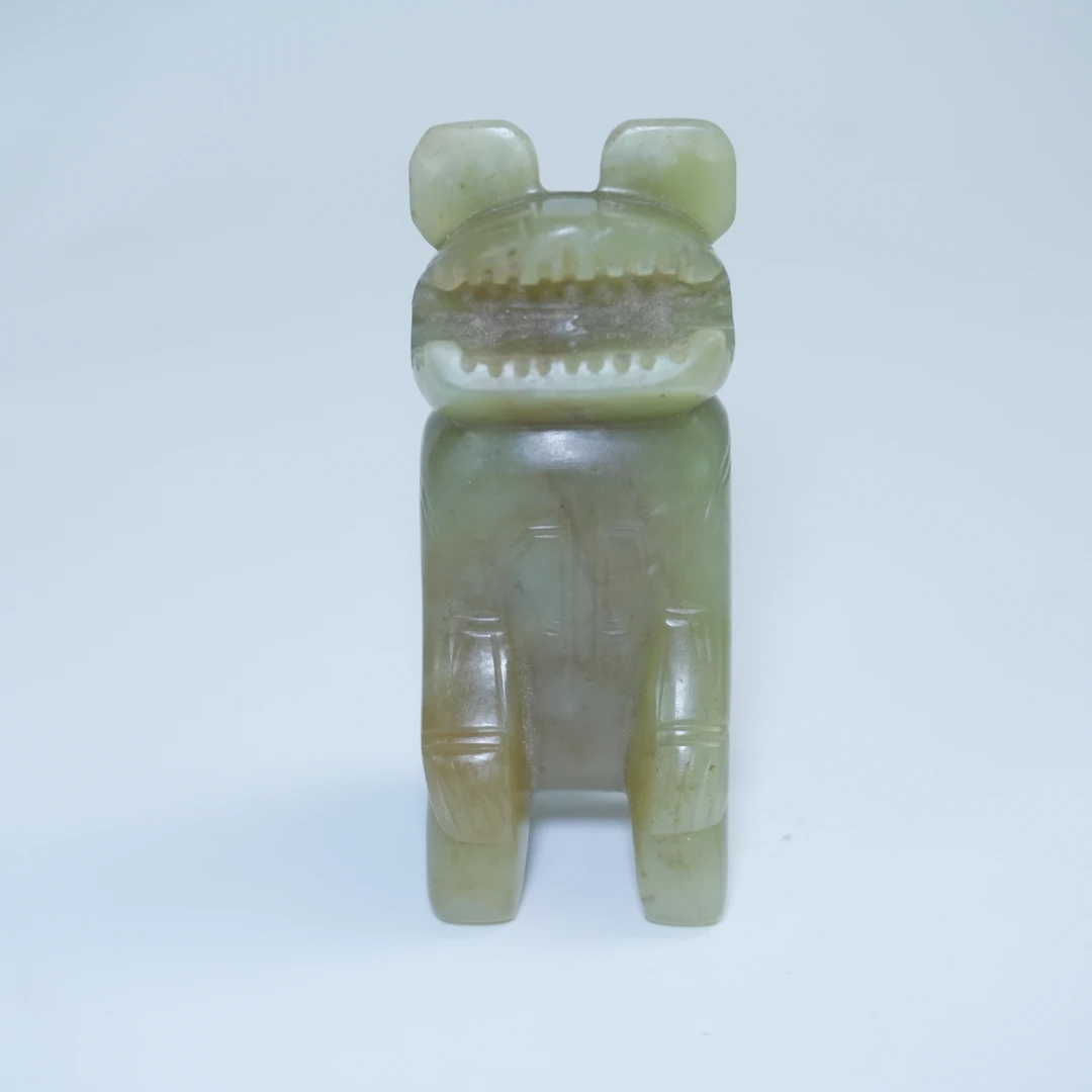 清代仿古玉兽（西周）435553*古玉*传承