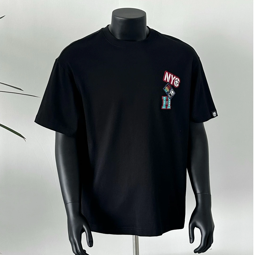 HiPanda夏季新款 百搭 纯棉印花 美式宽松 男女时尚 短袖t恤