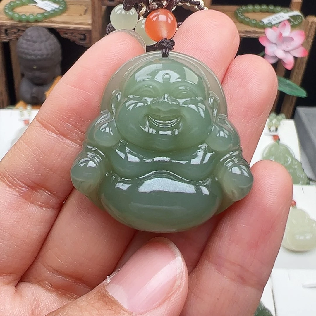 和田玉颈饰未镶嵌用****4