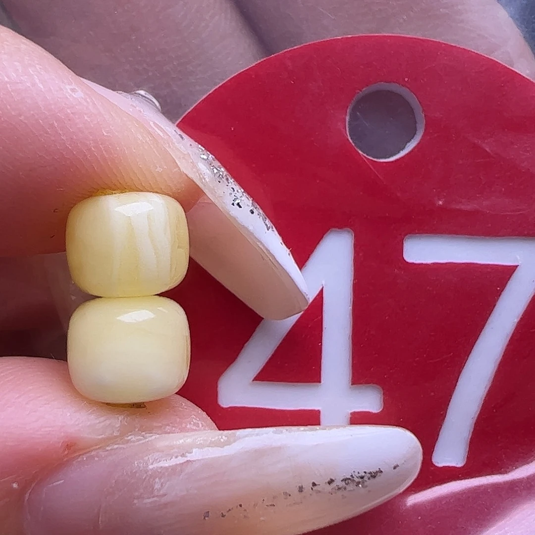 未镶嵌蜜蜡裸石6.5mm老型