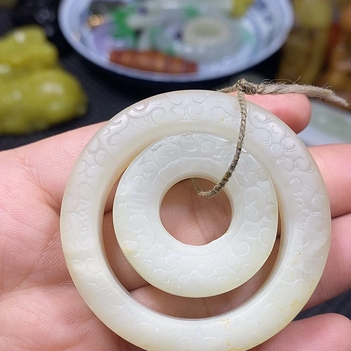 白玉菩提吊坠精品好物一图一物