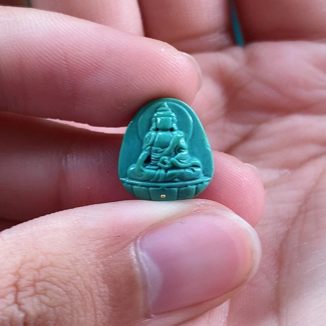 绿松石珠宝奇石未镶嵌