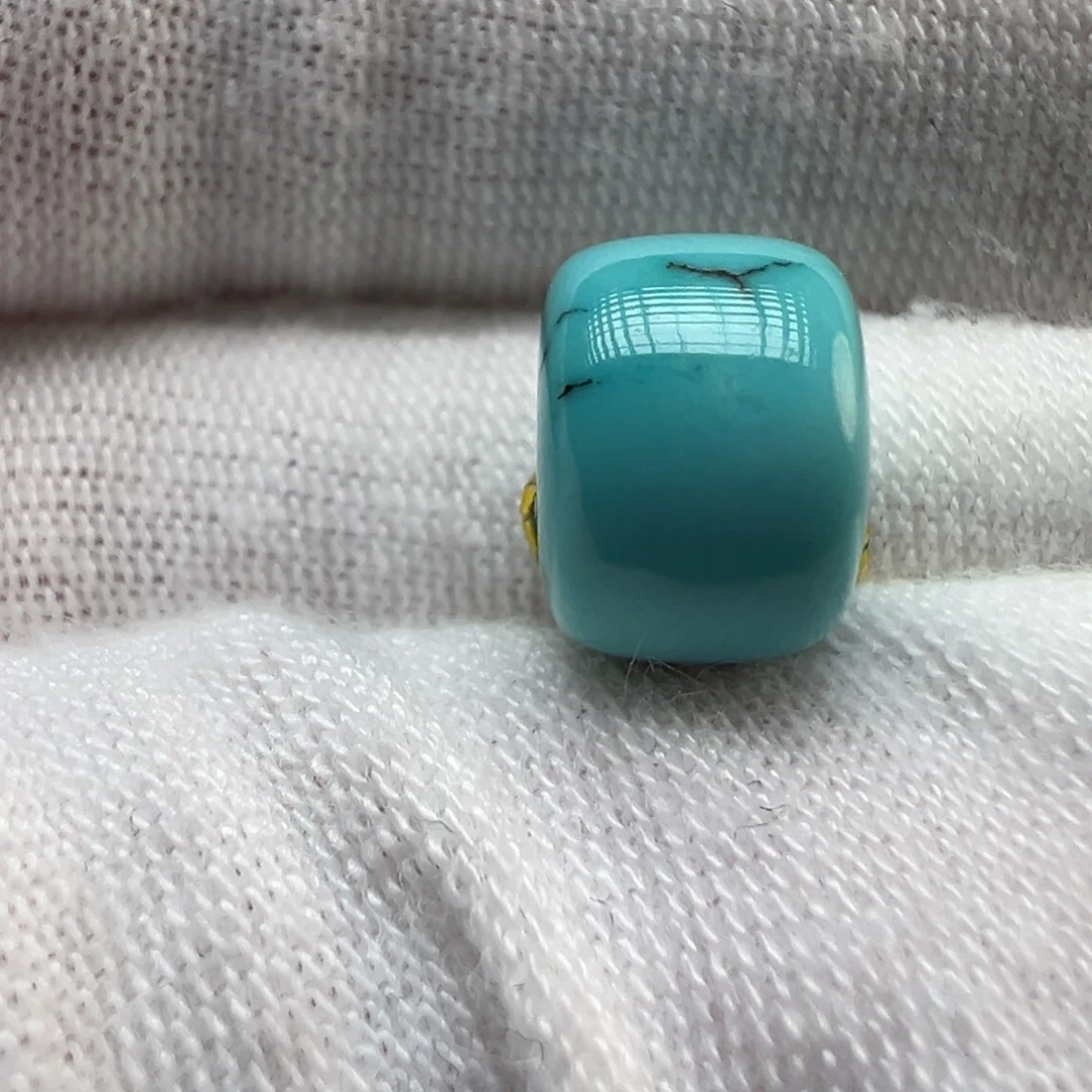 绿松石未镶嵌配饰9.3×6.7