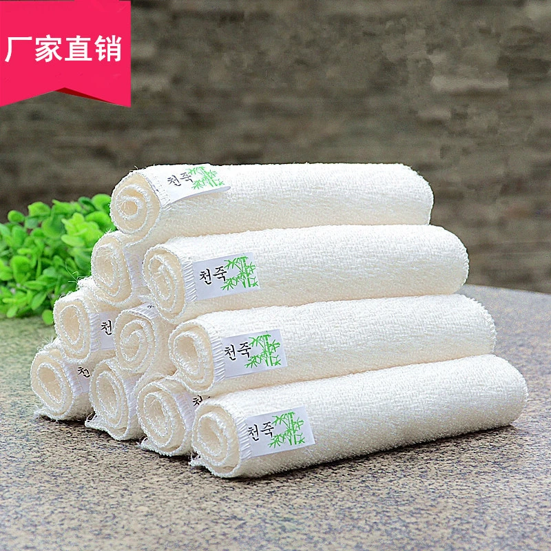 竹纤维洗碗布家用厨房刷碗布洗碗巾加厚去油抹布家务清洁去污抹布