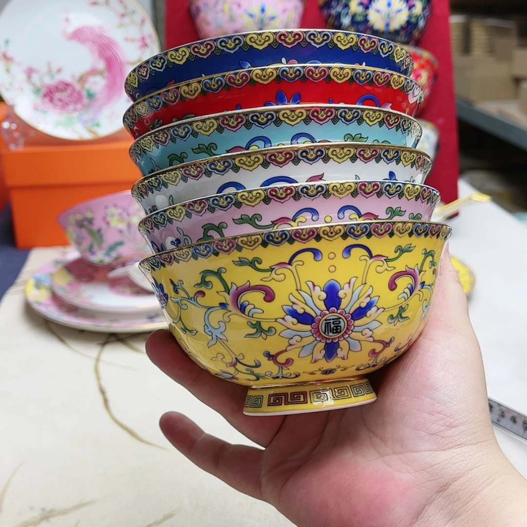 【闪购商品】珐琅4.5英寸6混。。。。。