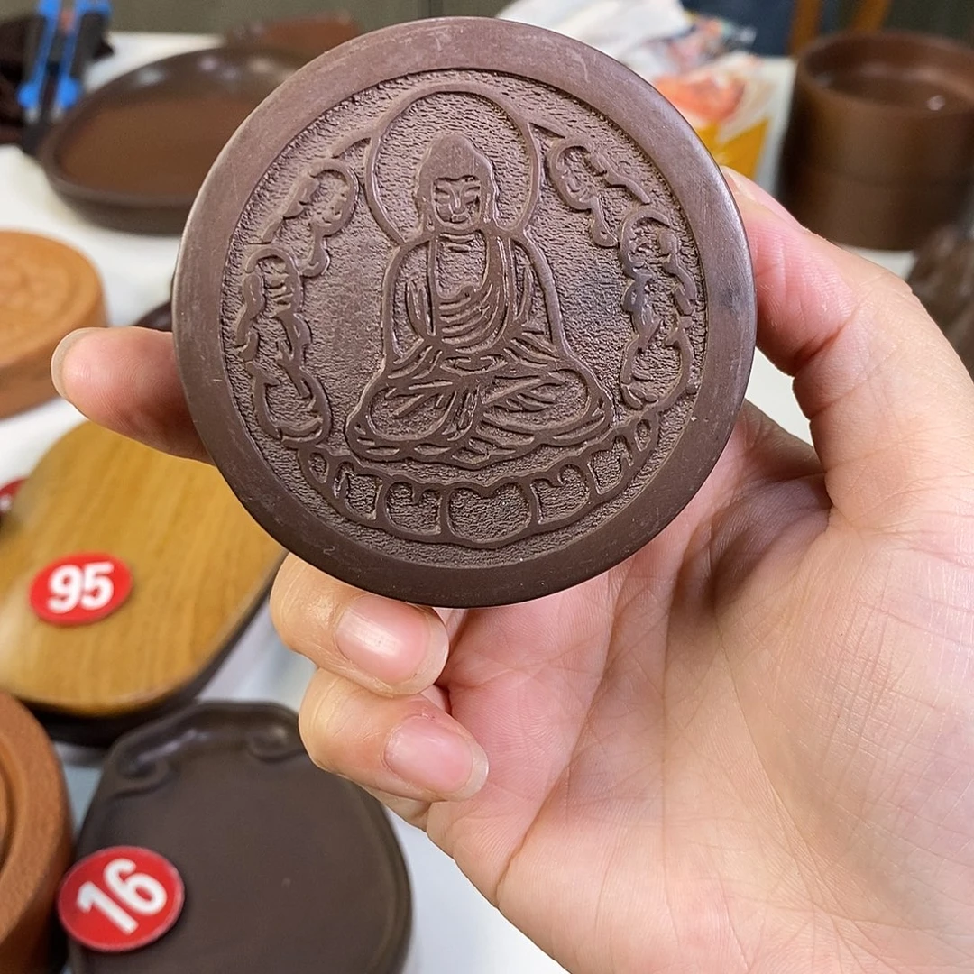 佛光普照澄泥小墨海