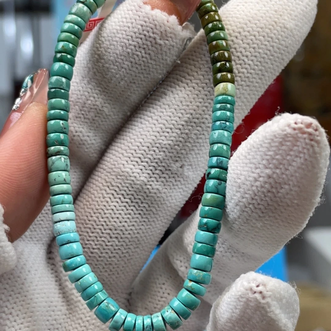 绿松石未镶嵌挂件