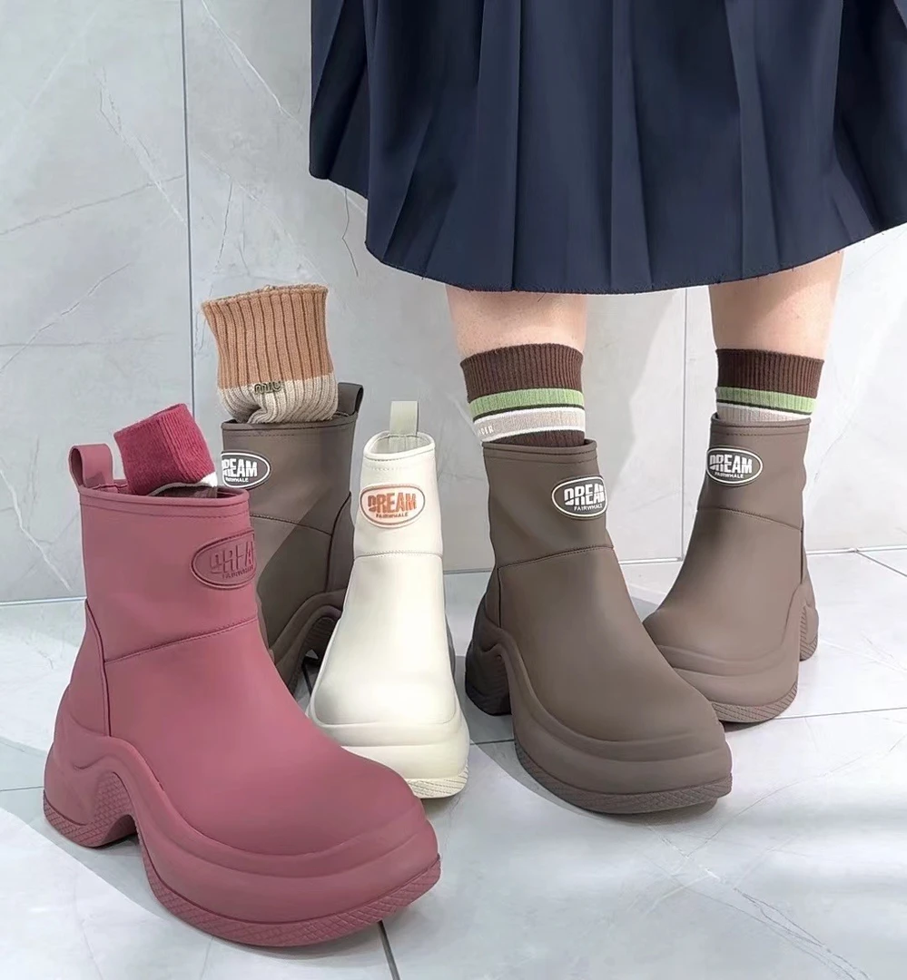 全牛皮时尚款短靴