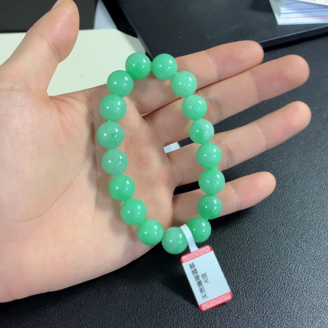 翡翠未镶嵌颈饰手串