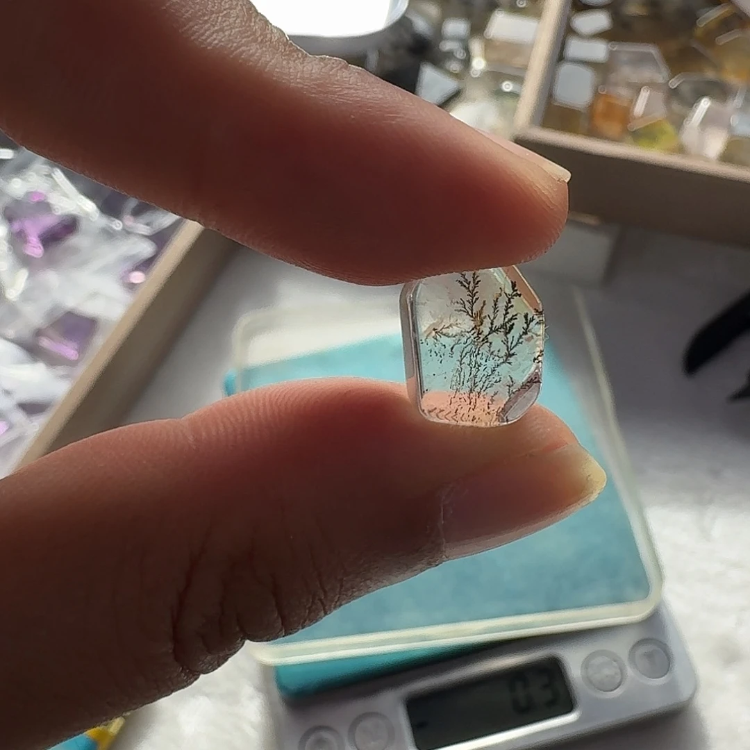 *****手串未镶嵌水晶小树浇花