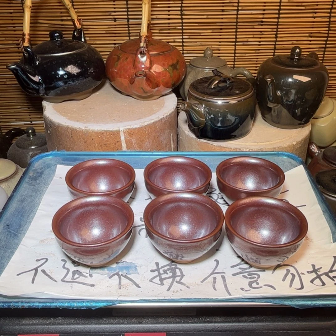 茶盏建窑建盏 微瑕作品