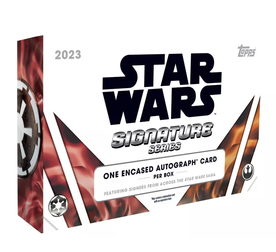 2023 Topps 星球大战 签字系列盒（未成年人禁止下单）
