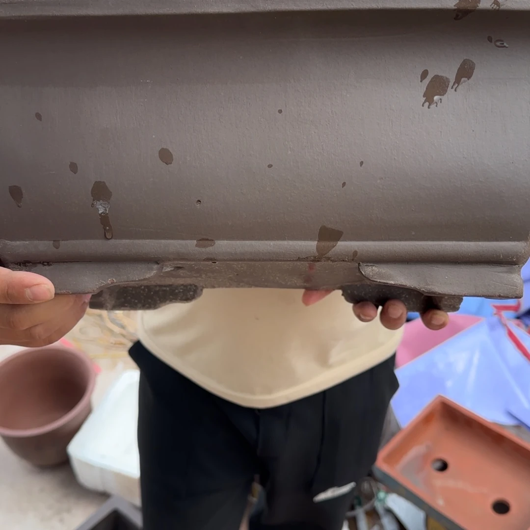 紫砂花盆口径33.23.13口径