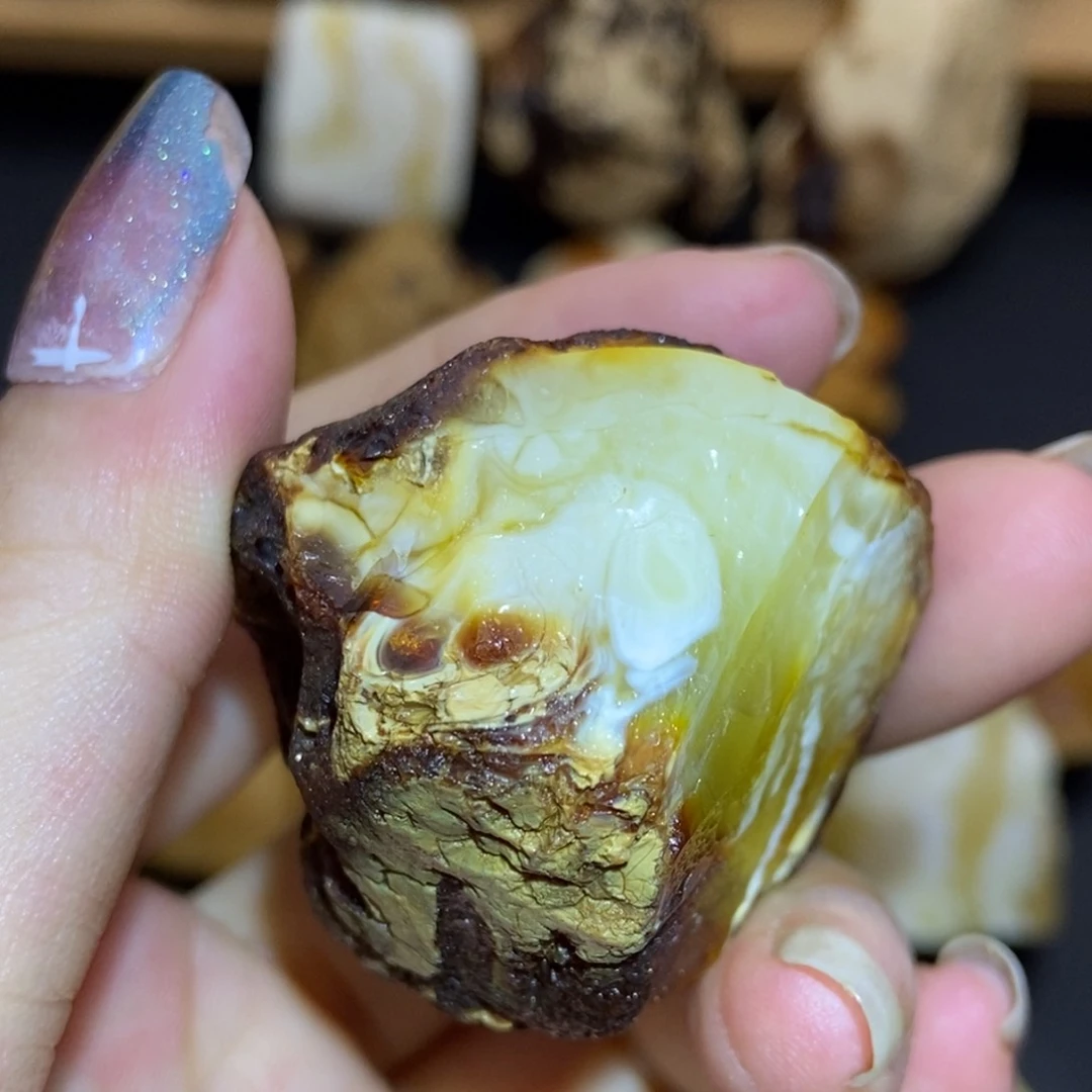 定制琥珀未镶嵌定制