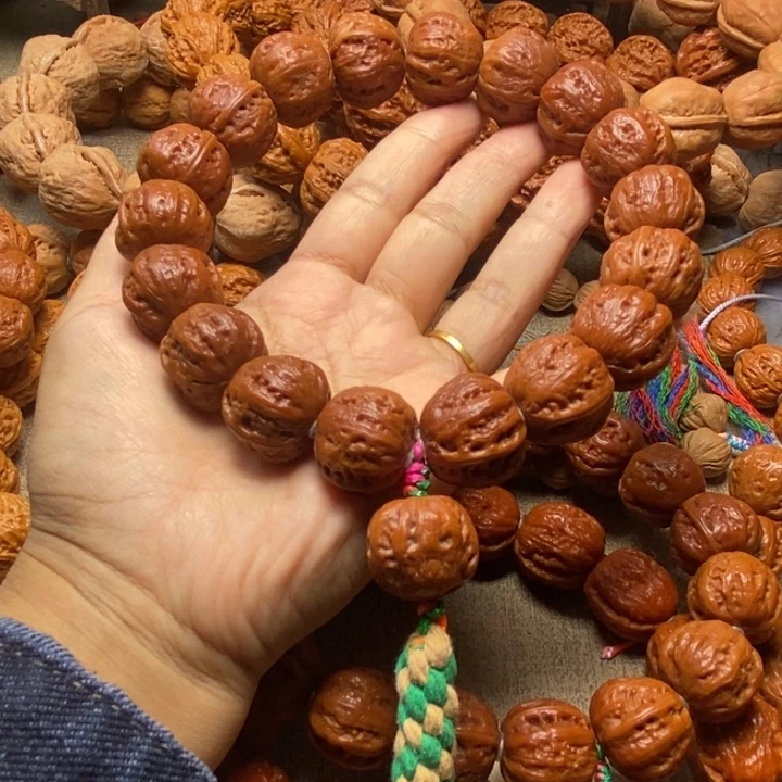 文玩核桃吊坠粤****帅粗筋南瓜墩