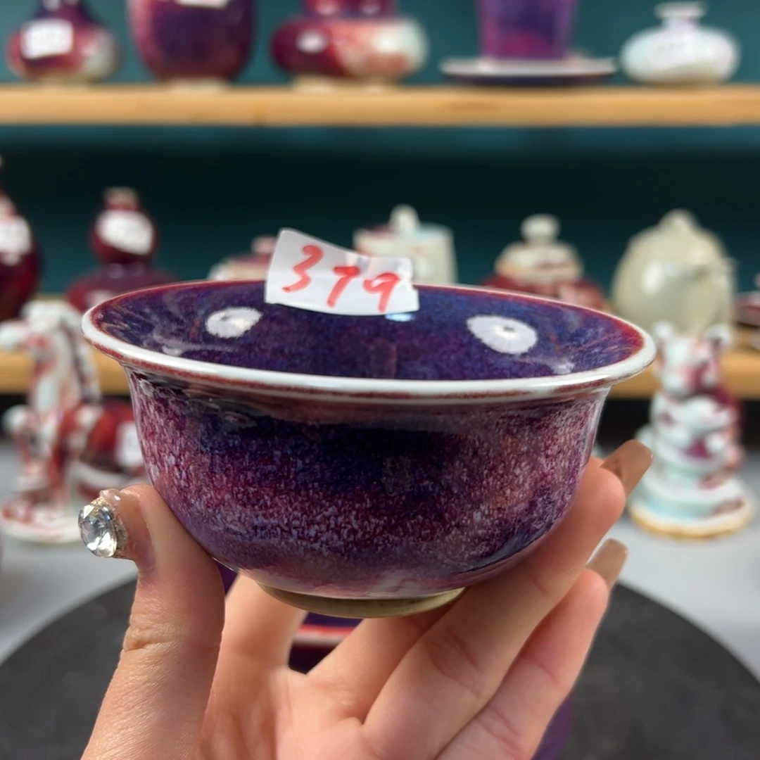 瓷片全品无暇主人杯纯手工