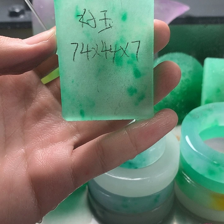 好***玉石英质玉合金珠宝半成品
