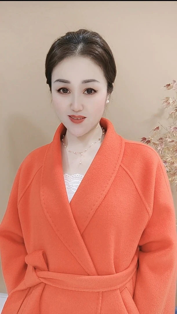 【纸样8802】插肩袖青果领