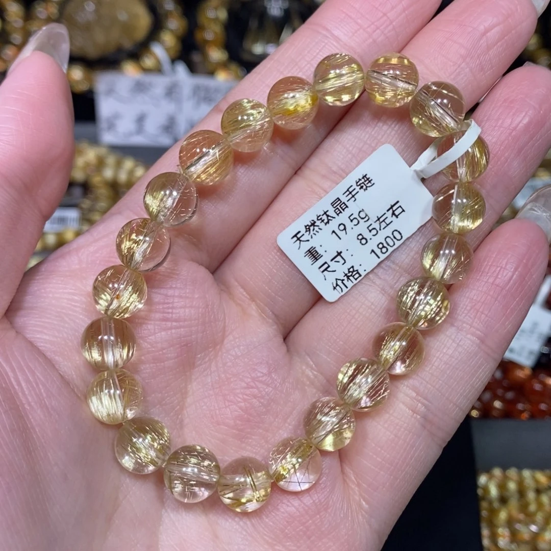 水晶手链未镶嵌雞**?青