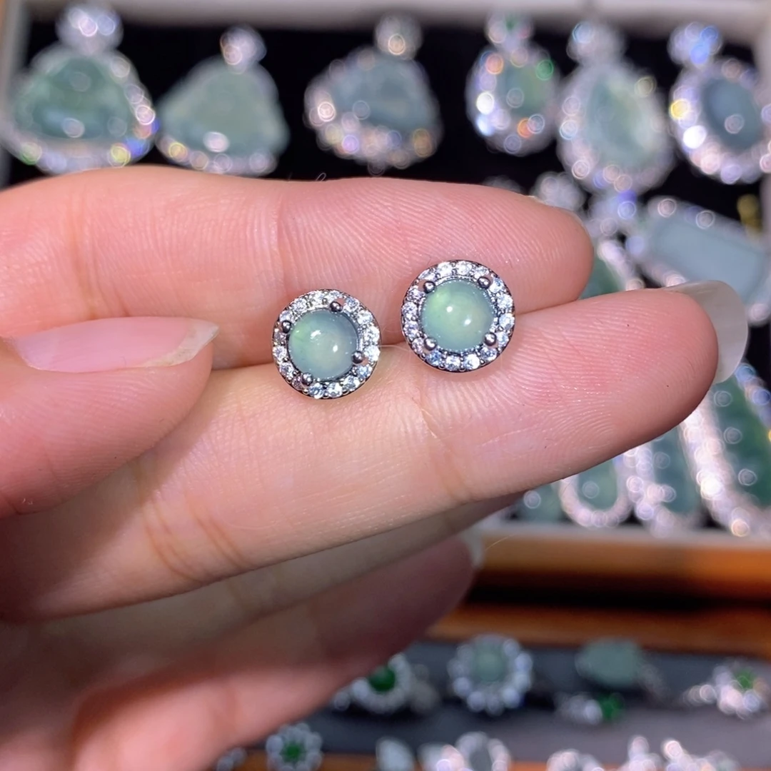 翡翠未镶嵌颈饰天然