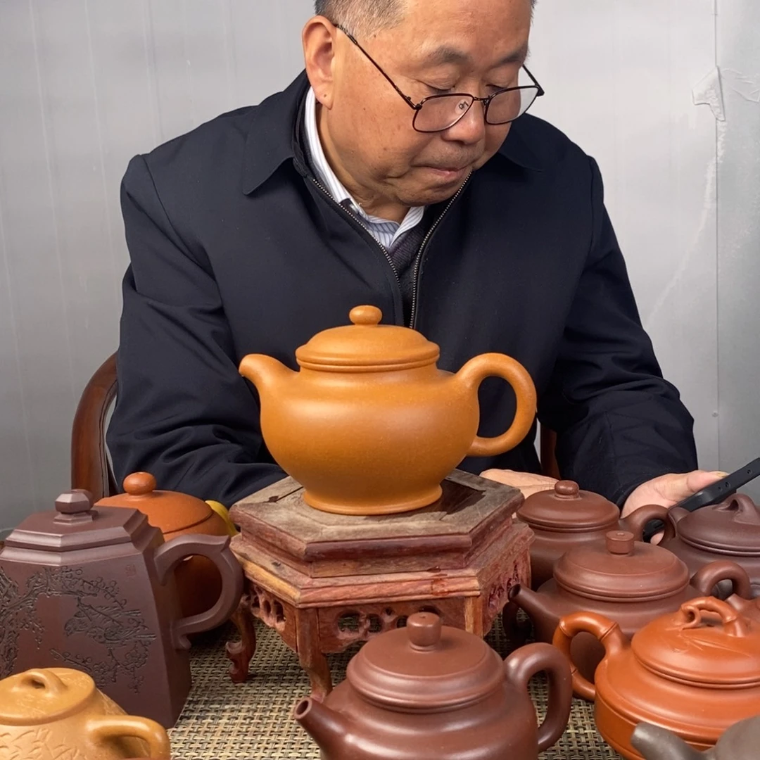 阳***️紫砂茶壶宜兴紫砂壶茶壶老丁山紫砂