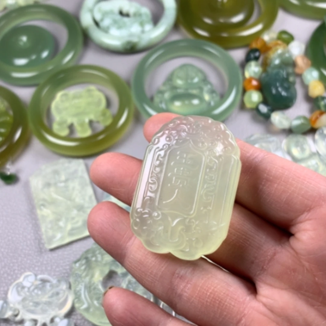 【闪购商品】未镶嵌蛇纹石玉2025新款岫玉