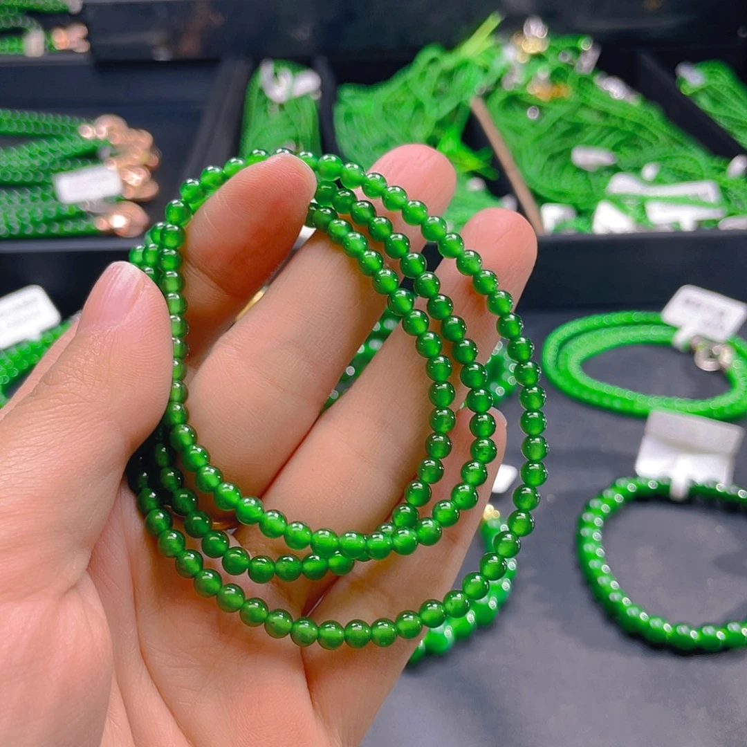 翡翠未镶嵌颈饰卡4