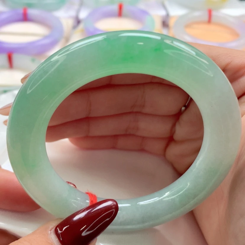 【闪购商品】翡翠手镯（圆镯）未镶嵌师妹胖圆超强推