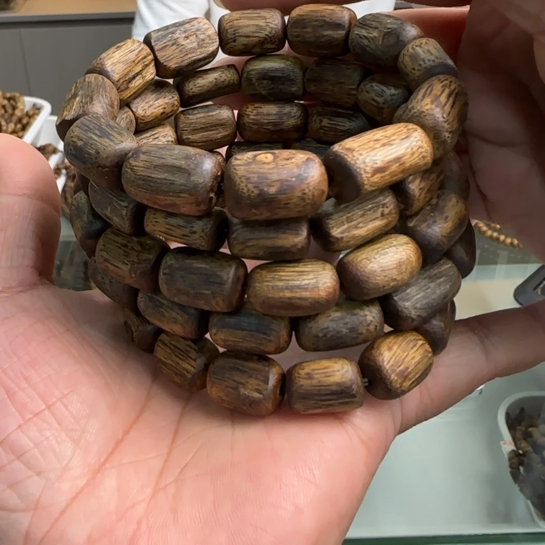 手串沉香多样性发1条树心油乌身高货10克