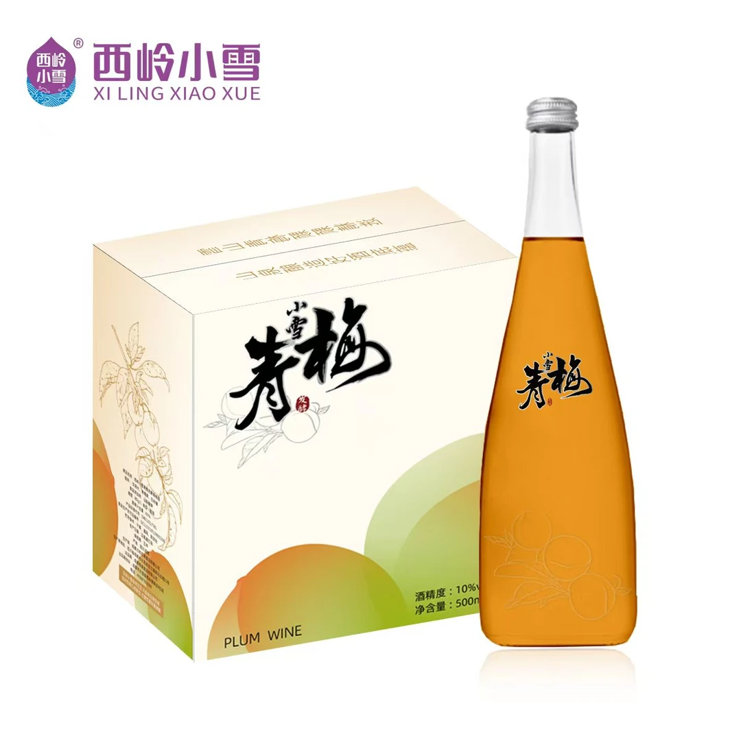 [1瓶]500ml西岭小雪青梅10°