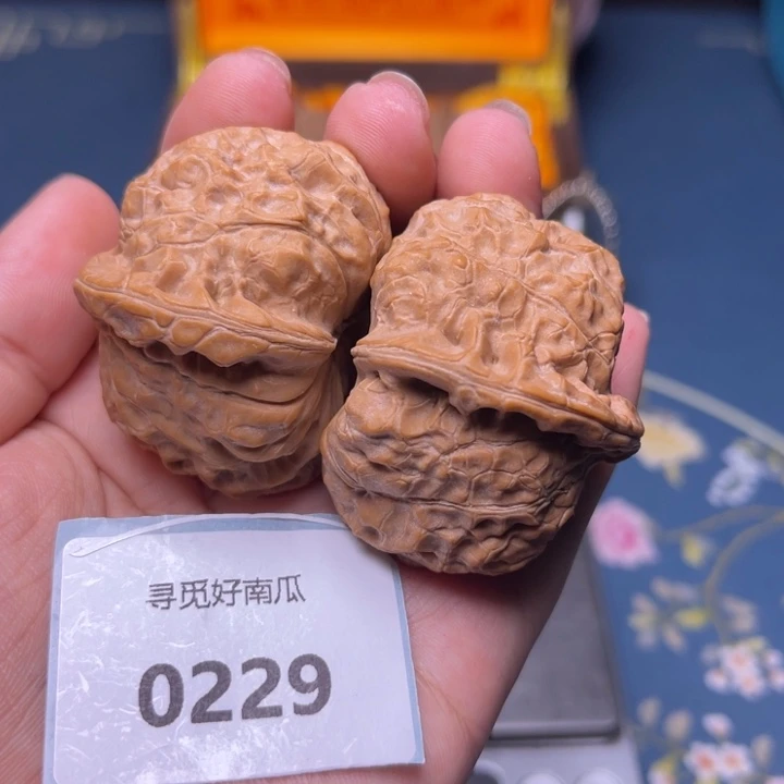 文玩核桃把件南瓜墩44.0229