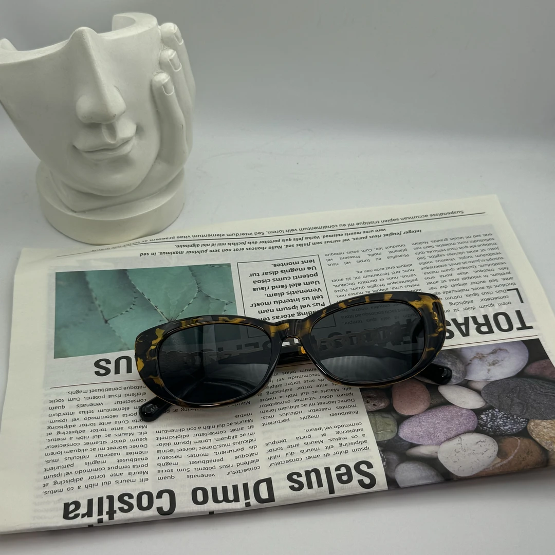 【3045】玳瑁墨镜复古男女同款显脸小太阳镜遮阳