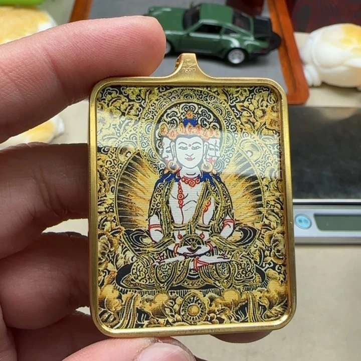 白玉菩提吊坠白色f101