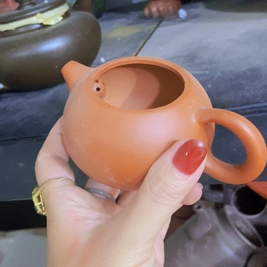 全手工制作宜兴紫砂