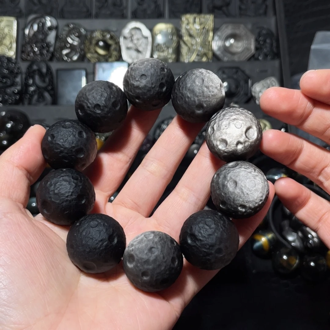 R****黑曜岩未镶嵌珠宝奇石