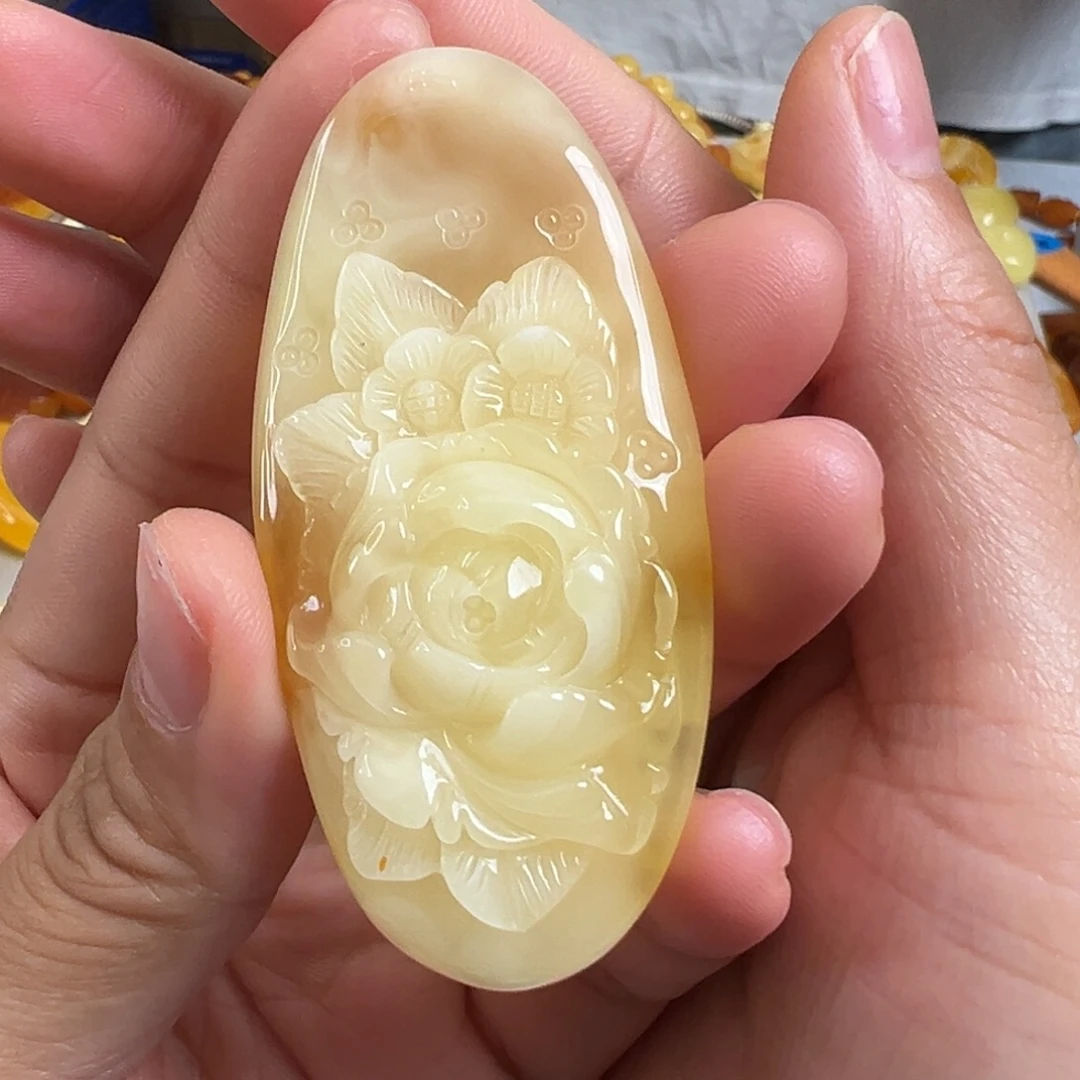 蜜蜡未镶嵌裸石蜜蜡
