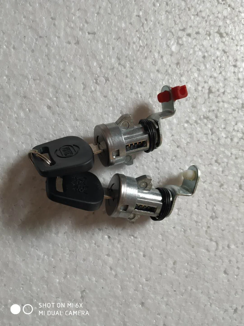 时风风顺轻卡汽车门锁锁芯带2把钥匙原车配套正品包邮无损安装