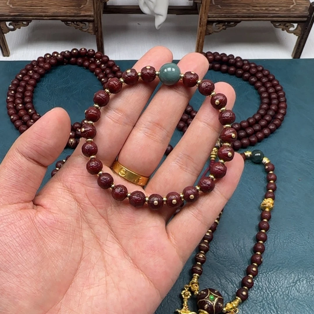 凤眼菩提吊坠凤眼金钉单圈8.5