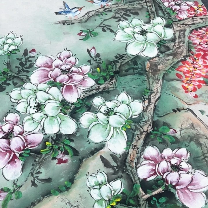 国画我的心好痛啊我的心真的好痛啊好痛啊好