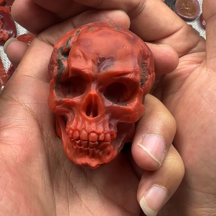 南红玛瑙手把件未镶嵌铁*李