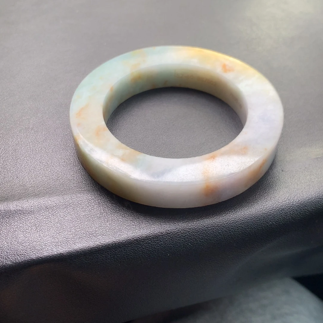 定制翡翠未镶嵌手镯定制不退不换