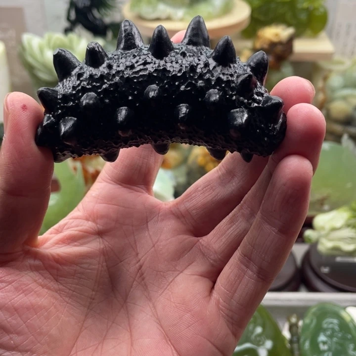 蛇纹石玉未镶嵌四大名玉手把