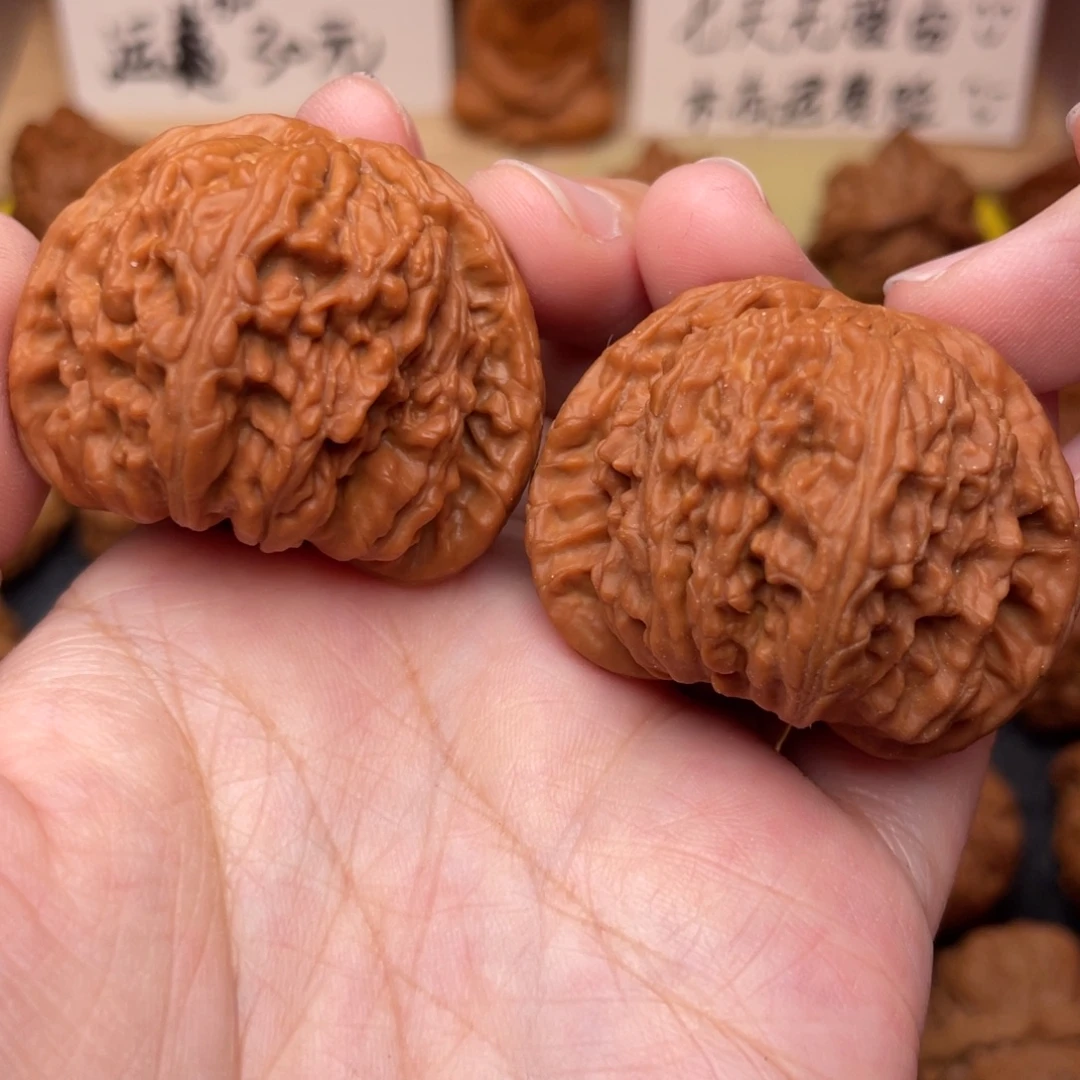 文玩核桃把件狮子41