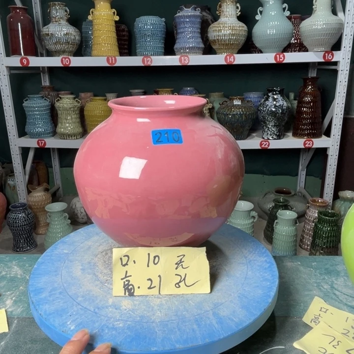 景德镇陶瓷花盆花器210