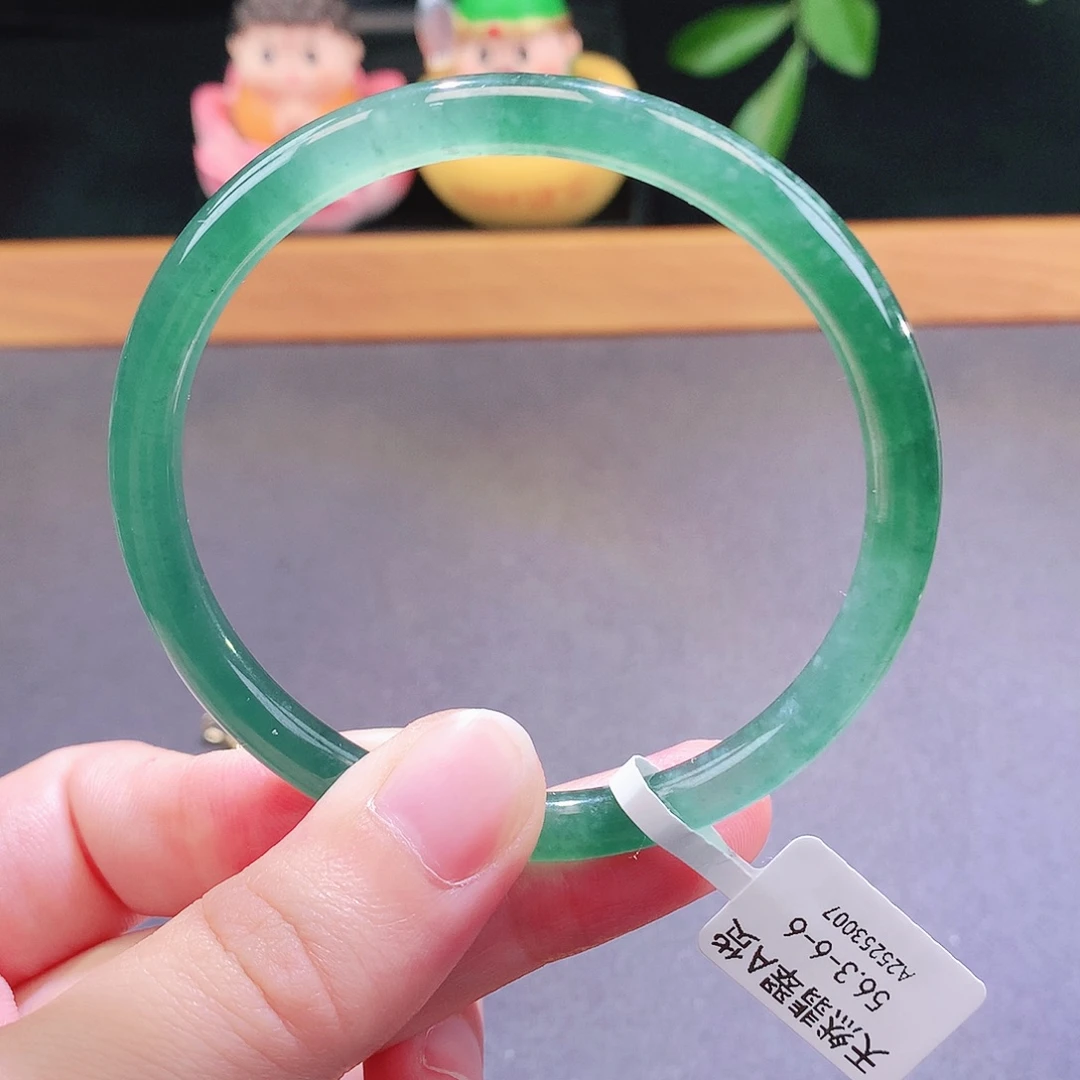 翡翠未镶嵌手镯天然翡翠