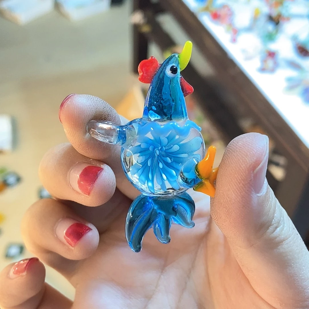 琉璃手工艺品?*食公鸡