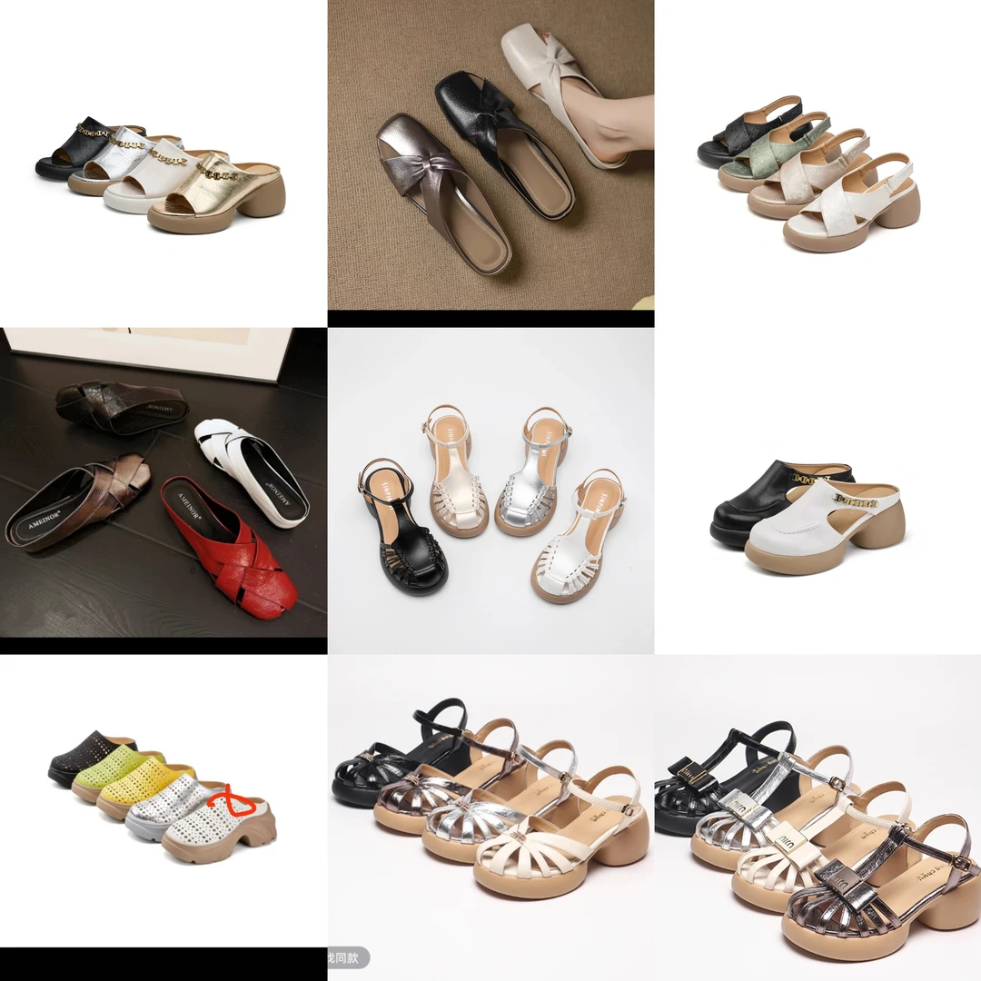 【根据主播提示下单】真皮女鞋断码清时尚休闲百搭